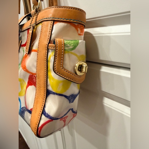 EUC vintage Coach Hampton Bag - Picture 5 of 15